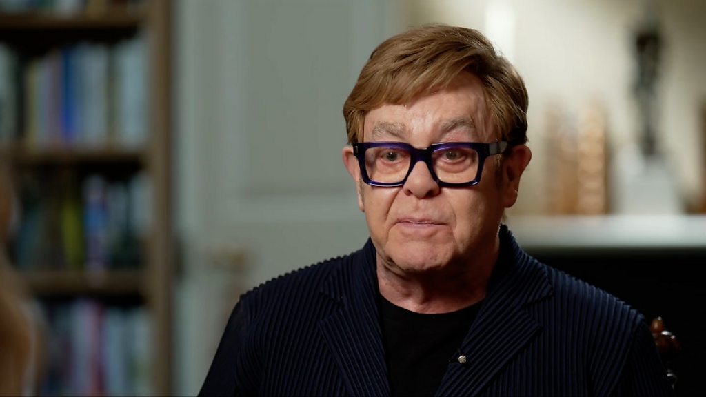 Elton John Sir Elton John appearing on BBC Sunday with Laura Kuenssberg (18th May 2025)